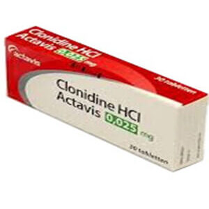 Clonidine Catapres 0.025mg Tablets