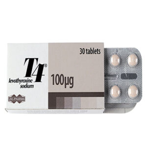 Cytomel T4 100 mcg x 50 Tabs Uni pharma liothyronine sodium