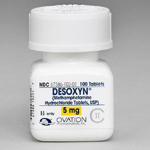 Desoxyn 5mg methamphetamine Hcl 5mg