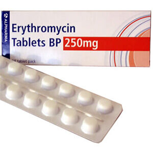 Erythromycin 250mg Tablets