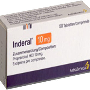 Inderal Propranolol 10mg