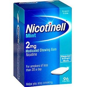 Nicotinell Nicotine 2mg Mint Medicated Chew Gum