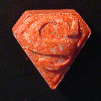 Orange Superman 330mg MDMA