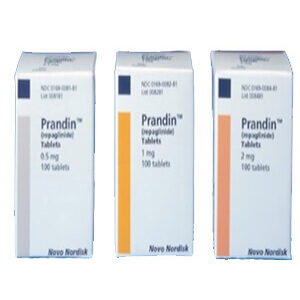 Prandin tablets 0.5mg 1mg 2mg