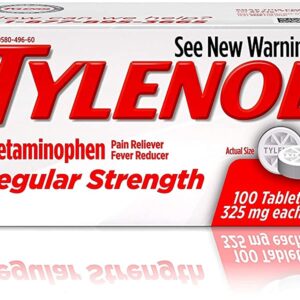 Tylenol 325 mg acetaminophen